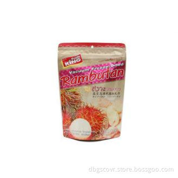 Customize Plastic Ziplock Bags For Packing Vacuum Freeze Fo